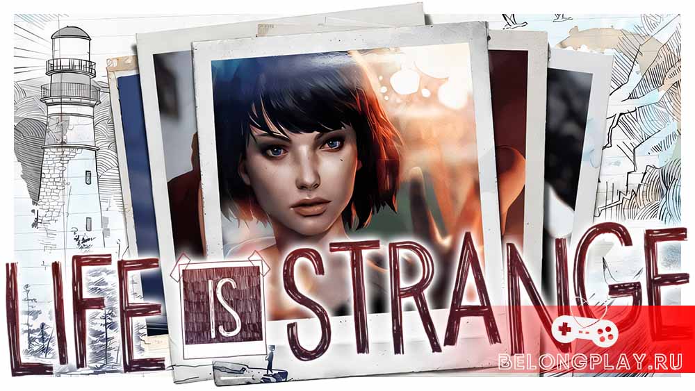 Life is Strange 1 game cover art logo wallpaper