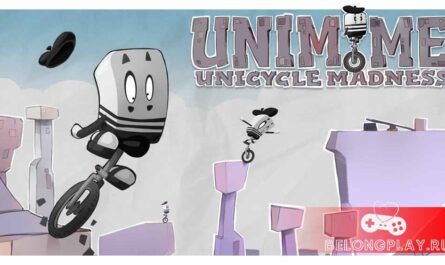 Unimime - Unicycle Madness game cover art logo wallpaper