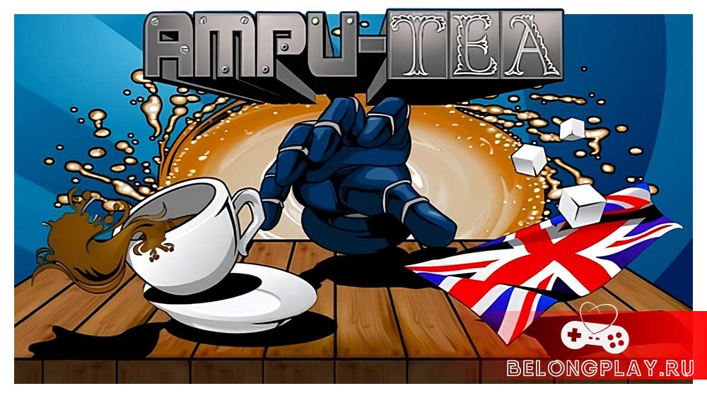 Ampu-Tea game cover art logo wallpaper