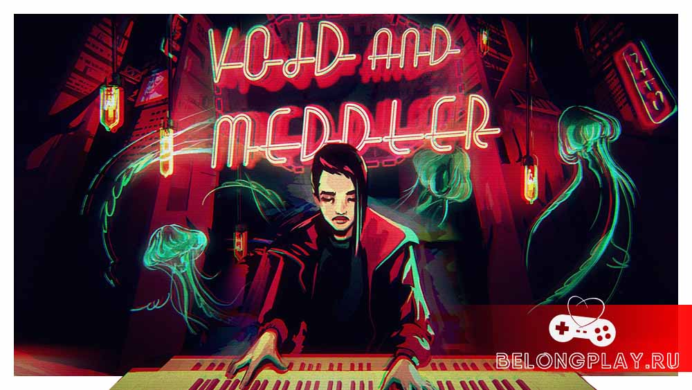Void And Meddler game art logo wallpaper