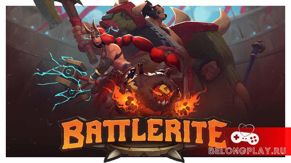 BATTLERITE game art logo wallpaper