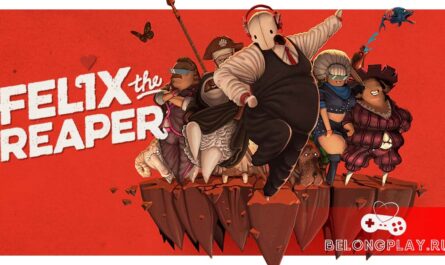Felix the Reaper game cover art logo wallpaper
