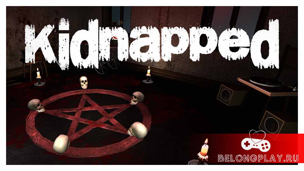 Kidnapped art logo wallpaper game cover