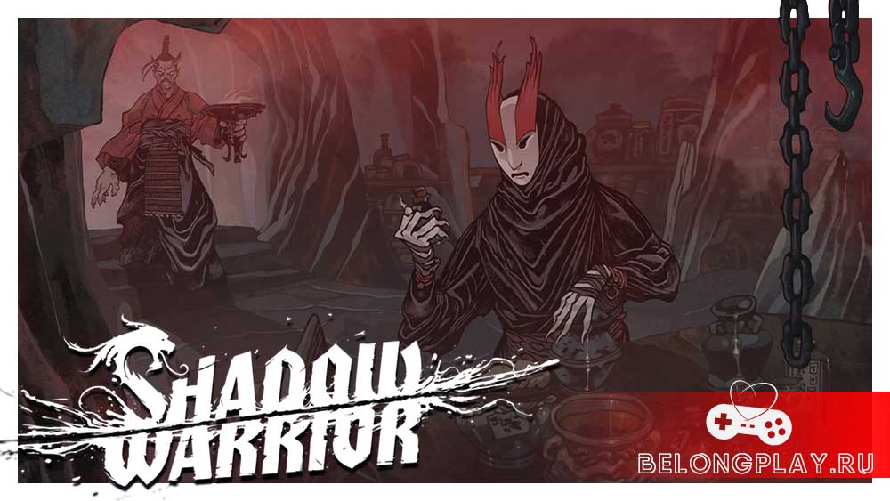 Shadow Warrior game cover art logo wallpaper