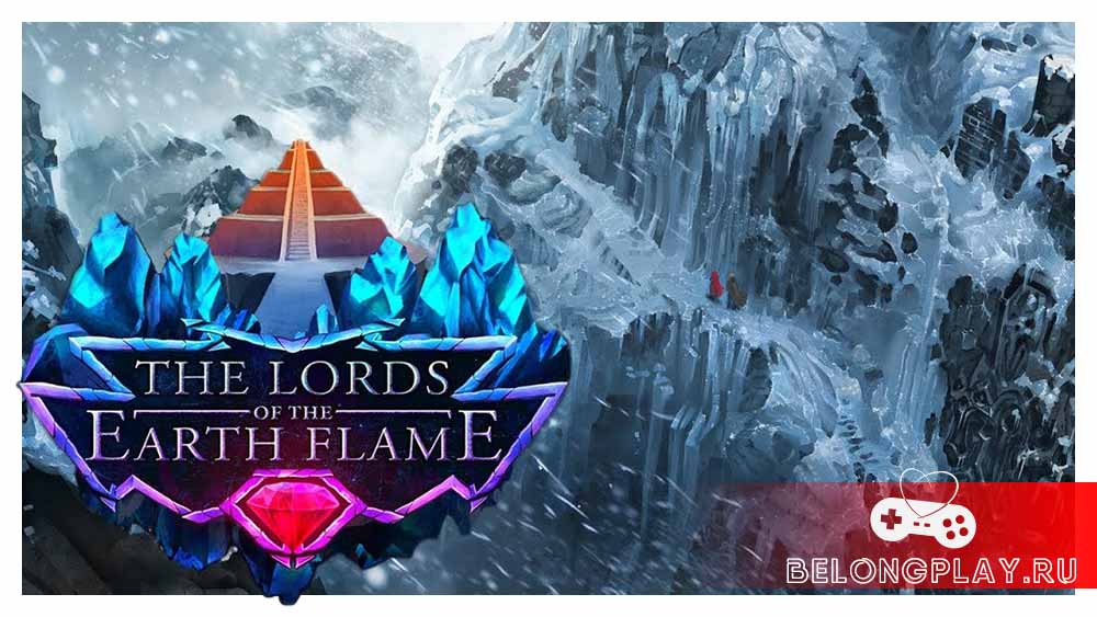 The Lords of the Earth Flame game art logo wallpaper