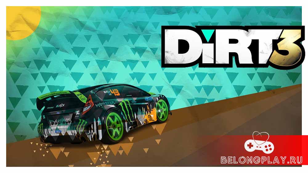 DiRT 3 Complete Edition game art logo wallpaper cover