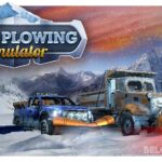 Snow Plowing Simulator art logo game cover wallpaper