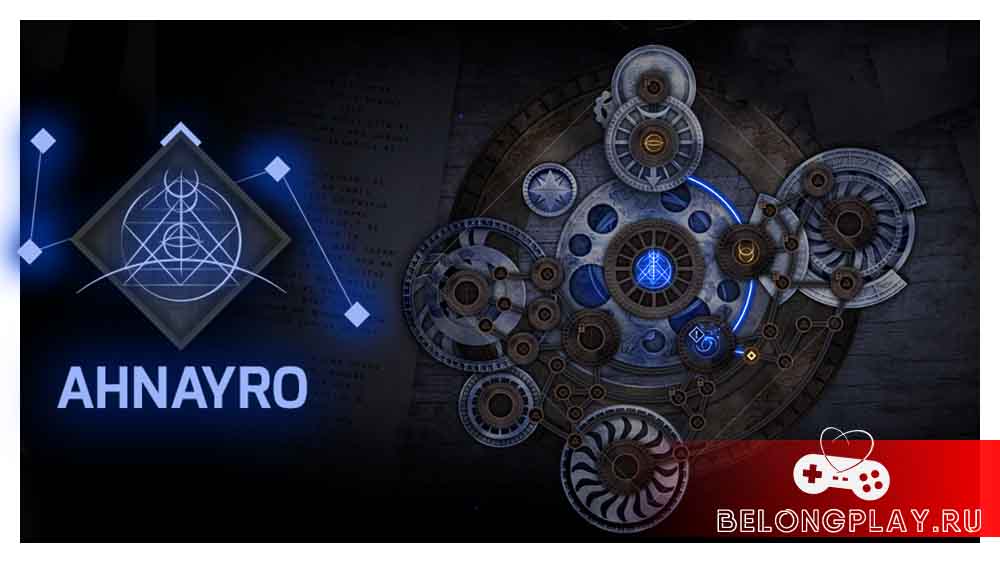 Ahnayro: The Dream World game logo wallpaper art