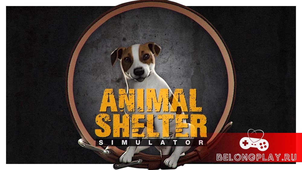 Animal Shelter Simulator logo art wallpaper