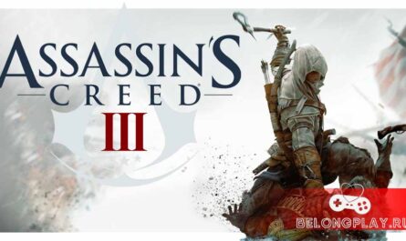 Assassin's Creed III game cover art logo wallpaper