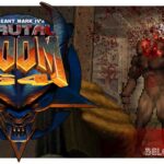 Brutal Doom 64 art logo wallpaper game