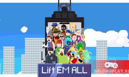 Lift EM ALL game cover art logo wallpaper