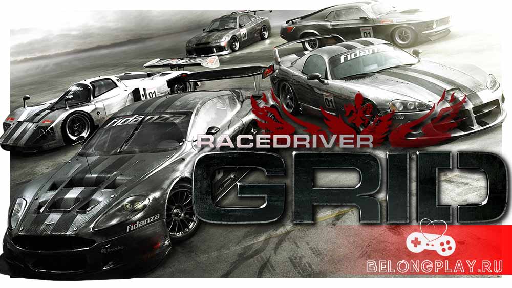 Race Driver: GRID game art logo wallpaper