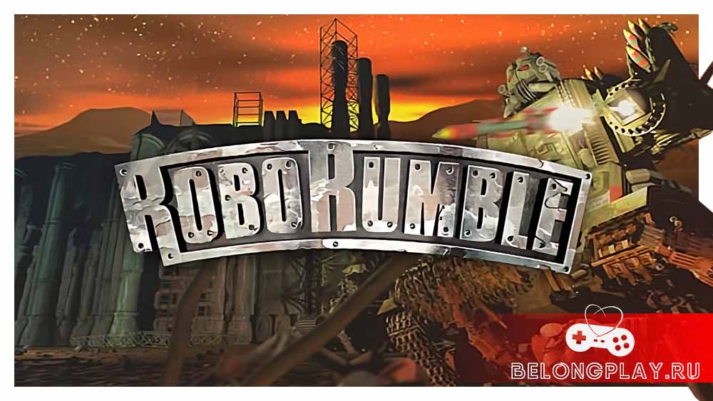 RoBoRumble game art logo wallpaper