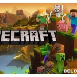 minecraft logo game cover art wallpaper