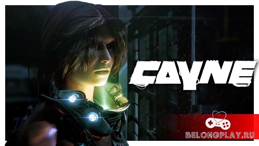 CAYNE game cover art logo wallpaper