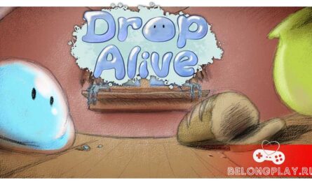 Drop Alive game cover art logo wallpaper
