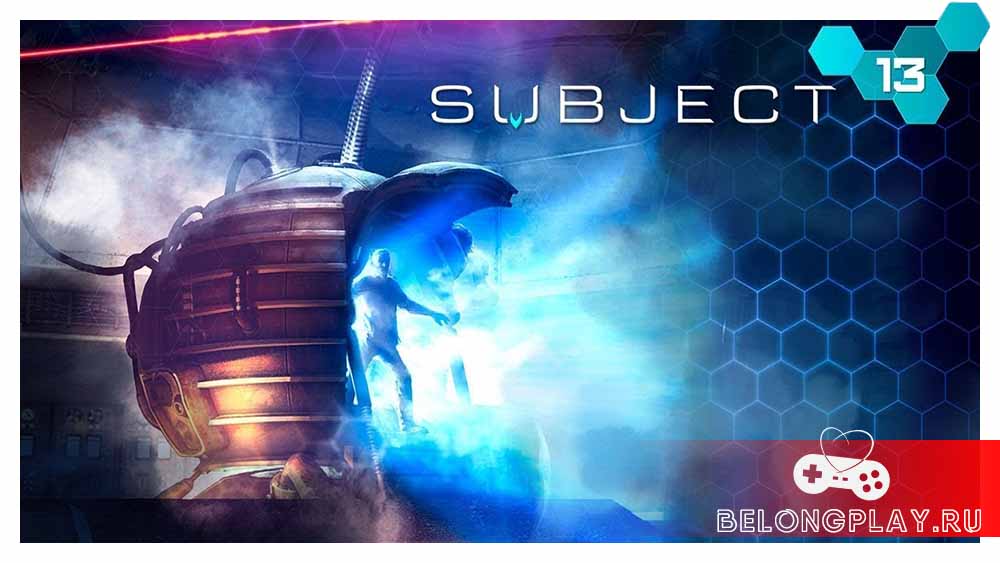 Subject 13 game cover art logo wallpaper