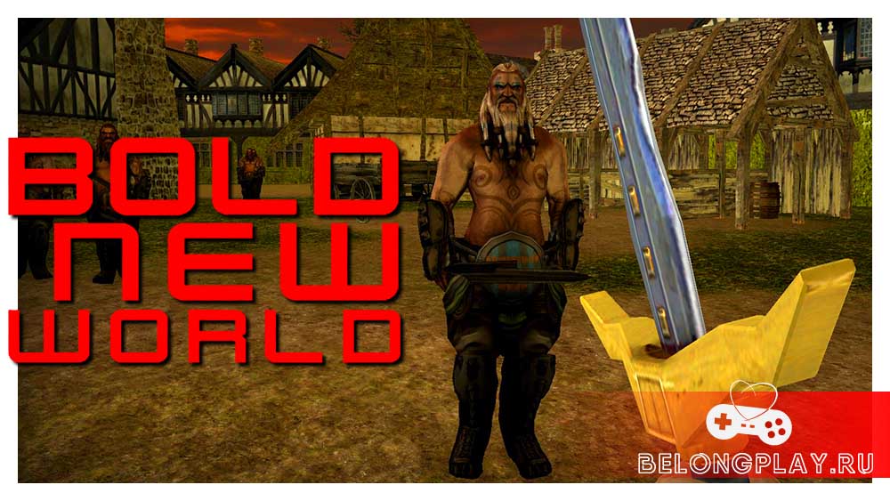 Bold New World game art logo wallpaper
