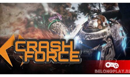 Crash Force game cover art logo wallpaper