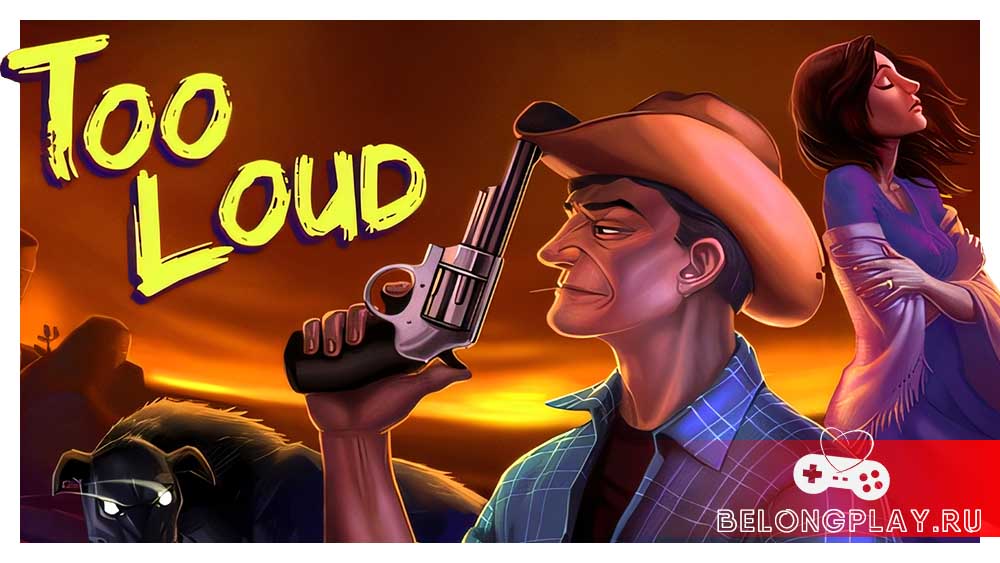 TOO LOUD Steam Game cover art logo wallpaper