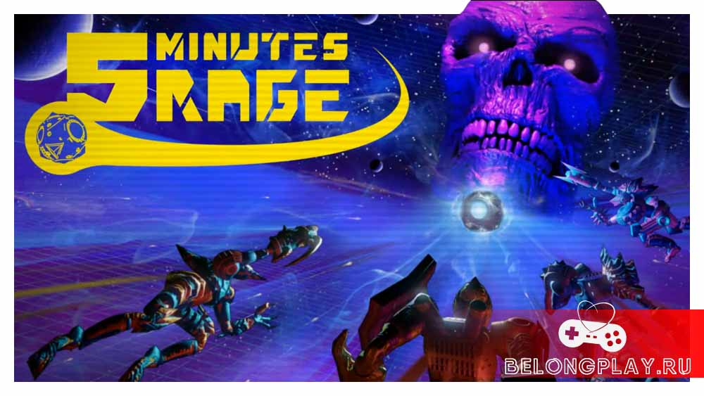 5 Minutes Rage art logo wallpaper game