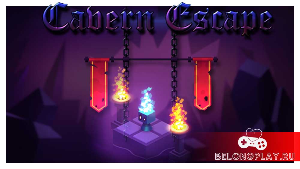 Cavern Escape art logo wallpaper cover game