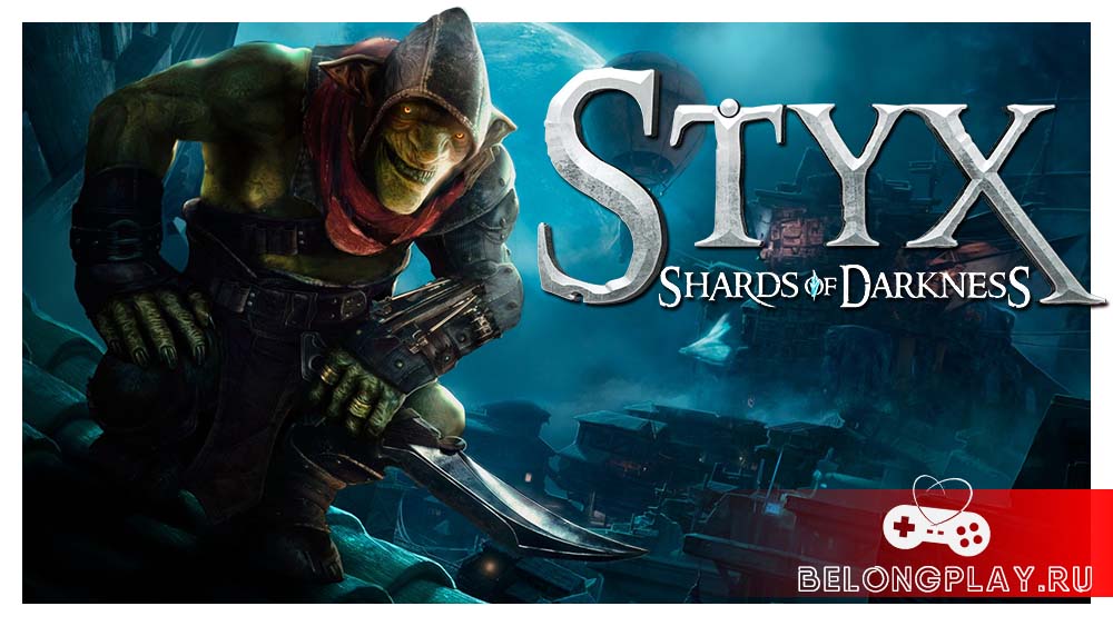 Styx: Shards of Darkness game cover art logo wallpaper