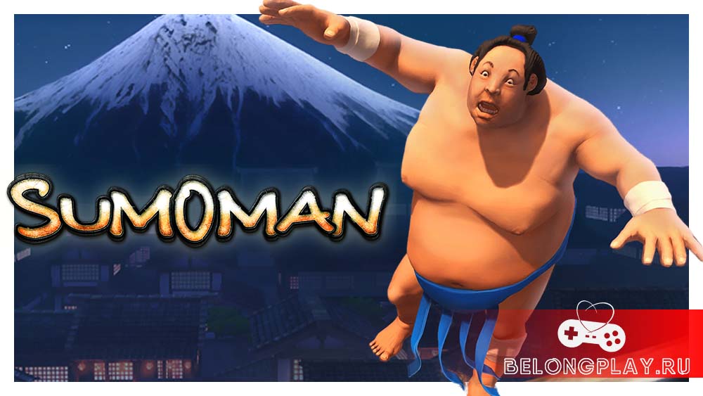 Sumoman art logo wallpaper game Сумотоха