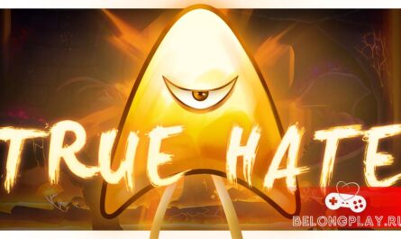 True Hate game cover art logo wallpaper