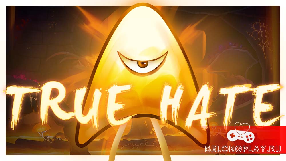 True Hate game cover art logo wallpaper