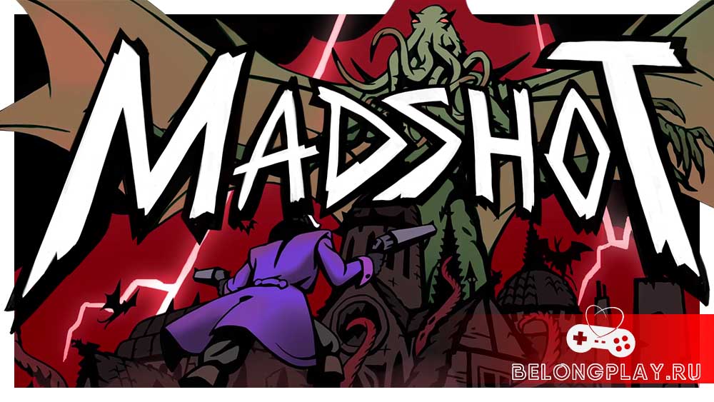 Madshot game art logo wallpaper