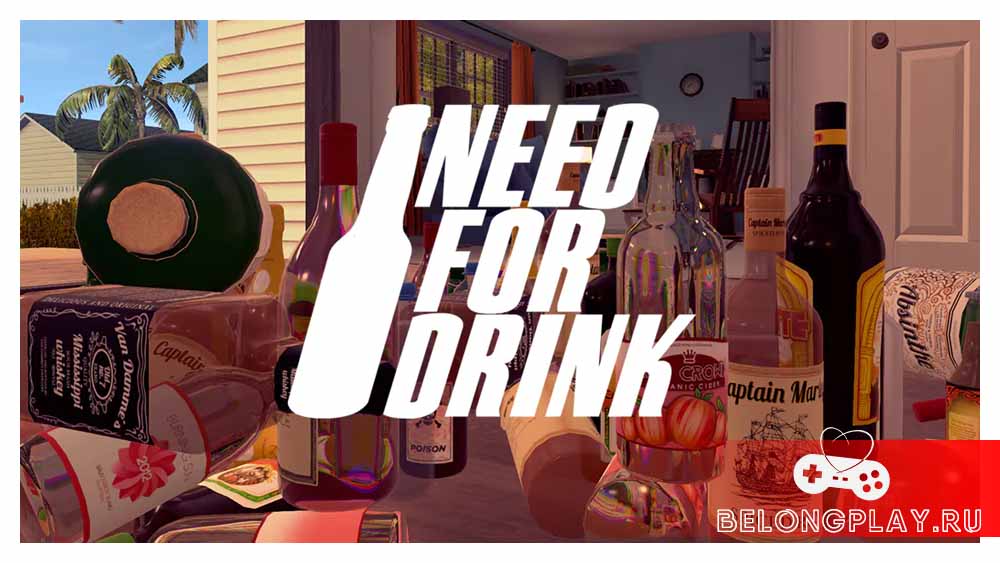 Need For Drink game art logo wallpaper