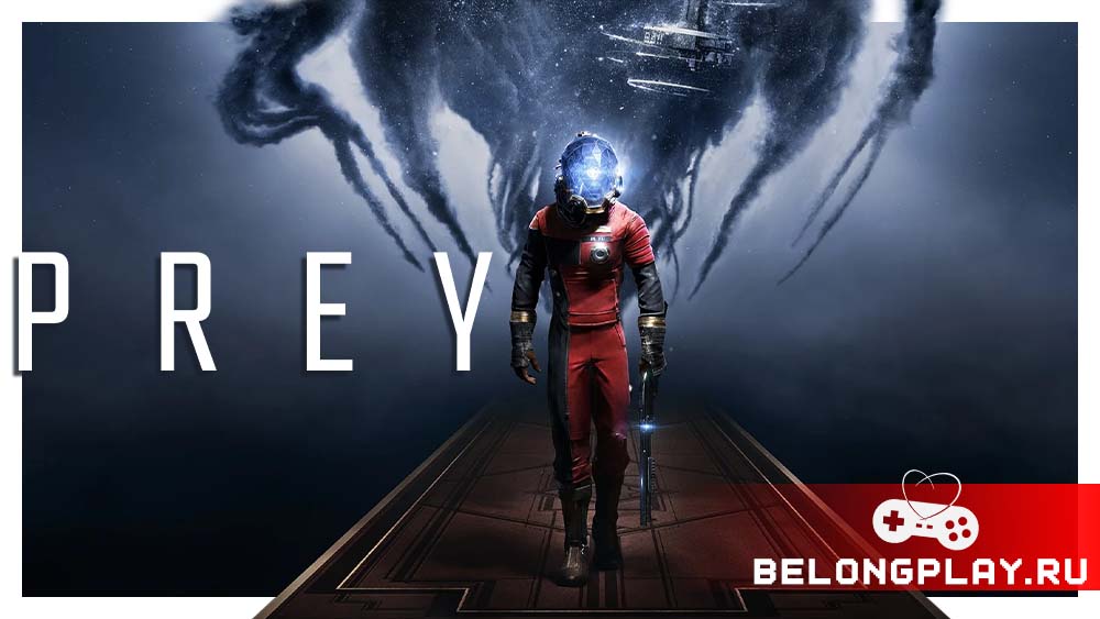 Prey game cover art logo wallpaper poster 2017 immersive sim