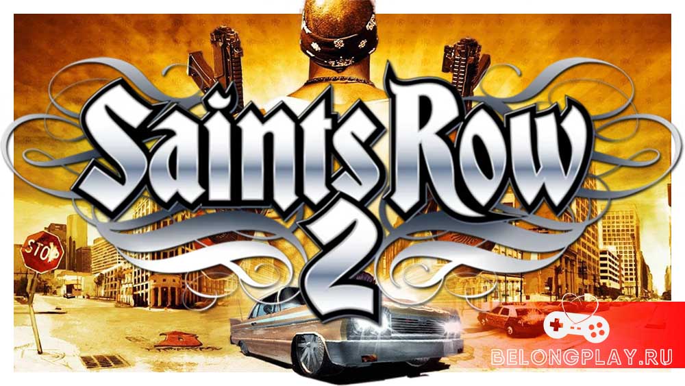 Saints Row 2 art logo wallpaper