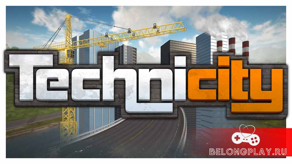 Technicity game art logo wallpaper cover