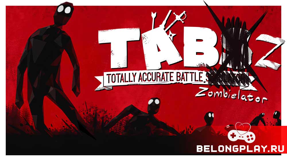 TOTALLY ACCURATE BATTLE ZOMBIELATOR TABZ game cover art logo wallpaper poster