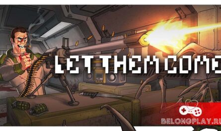 Let Them Come game cover art logo wallpaper