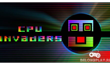 CPU Invaders game cover art logo wallpaper
