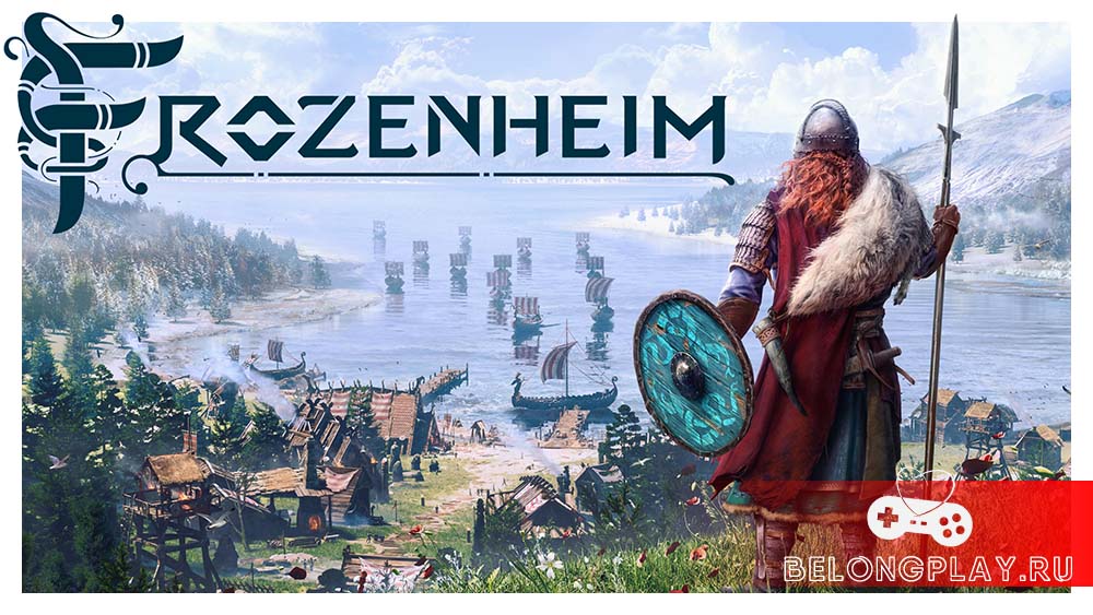 Frozenheim art logo game wallpaper cover