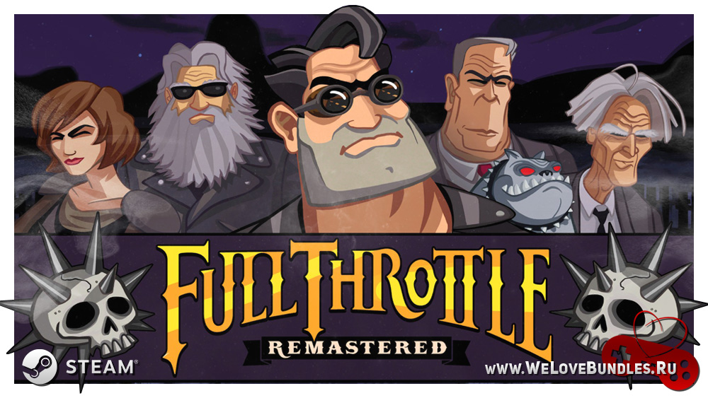 FullThrottleRemastered game art logo