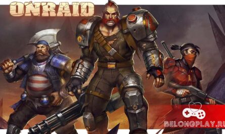 ONRAID game cover art logo wallpaper