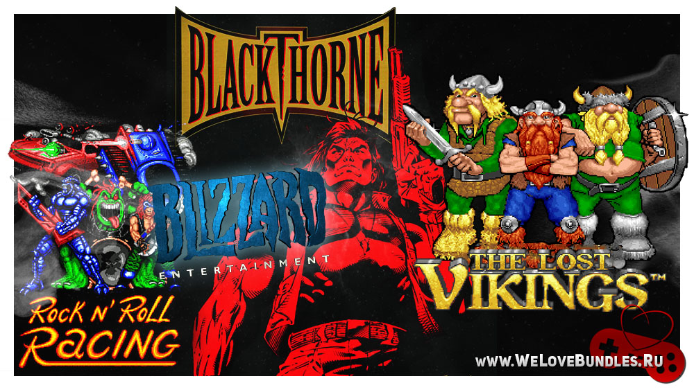 Бесплатные ретро-игры от Blizzard: Blackthorne, The Lost Vikings и Rock N’ Roll Racing