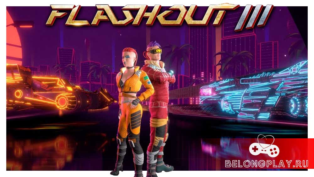 FLASHOUT III 3 art game logo wallpaper