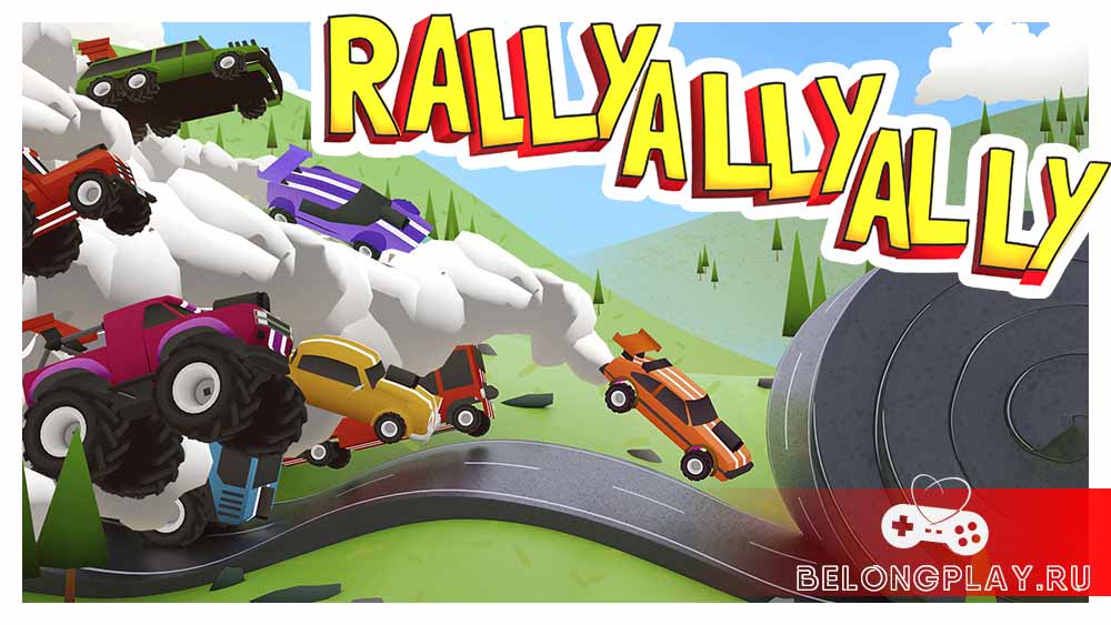 Rallyallally game cover art logo wallpaper