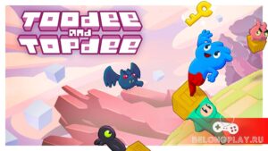 Toodee and Topdee art logo wallpaper