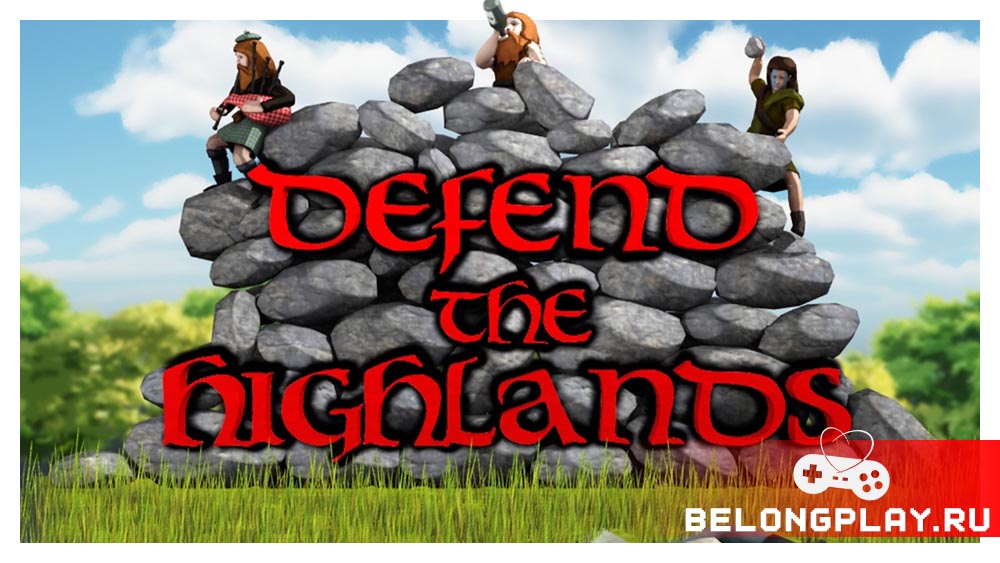 Defend The Highlands game cover art logo wallpaper poster
