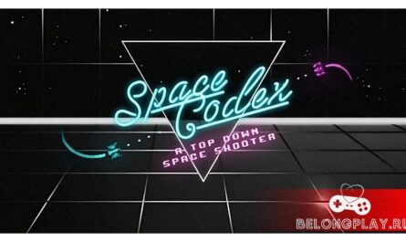 Space Codex game cover art logo wallpaper