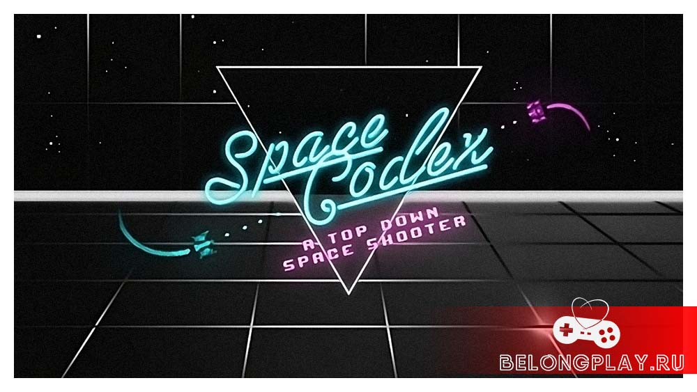 Space Codex game cover art logo wallpaper