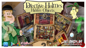 Бесплатная мобильная игра Detective Holmes: Hidden Objects